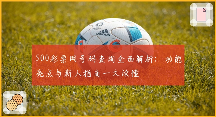 500彩票网号码查询全面解析：功能亮点与新人指南一文读懂
